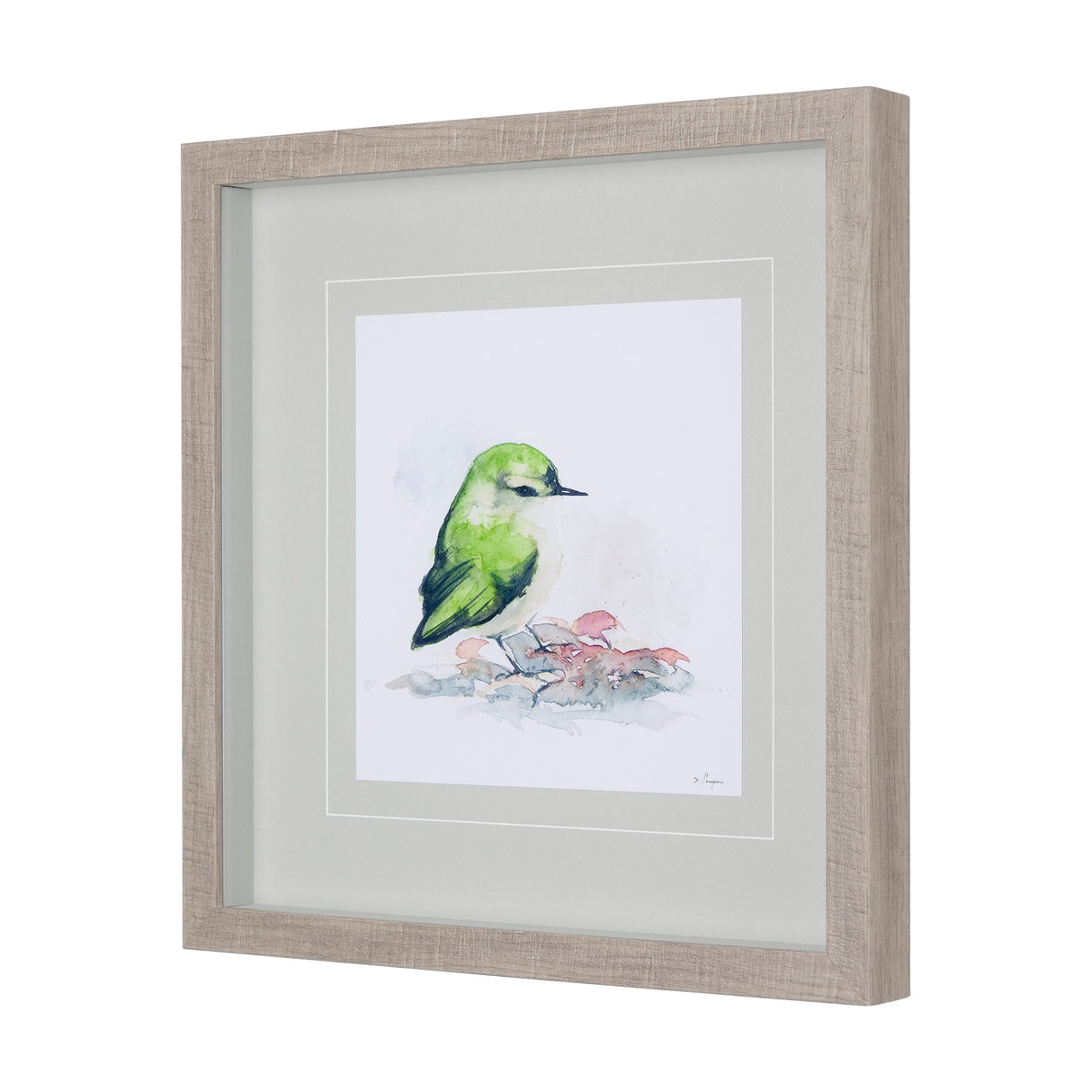 Rifleman II by Mercana Studio a Hand Embellished Textured Framed Art Print Matted under Glass by Mercana at Eve Furniture