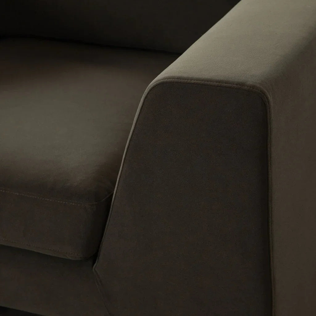 Rift Performance Velvet Arm Chair by Diamond Sofa at Eve Furniture