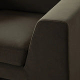 Rift Performance Velvet Arm Chair by Diamond Sofa at Eve Furniture