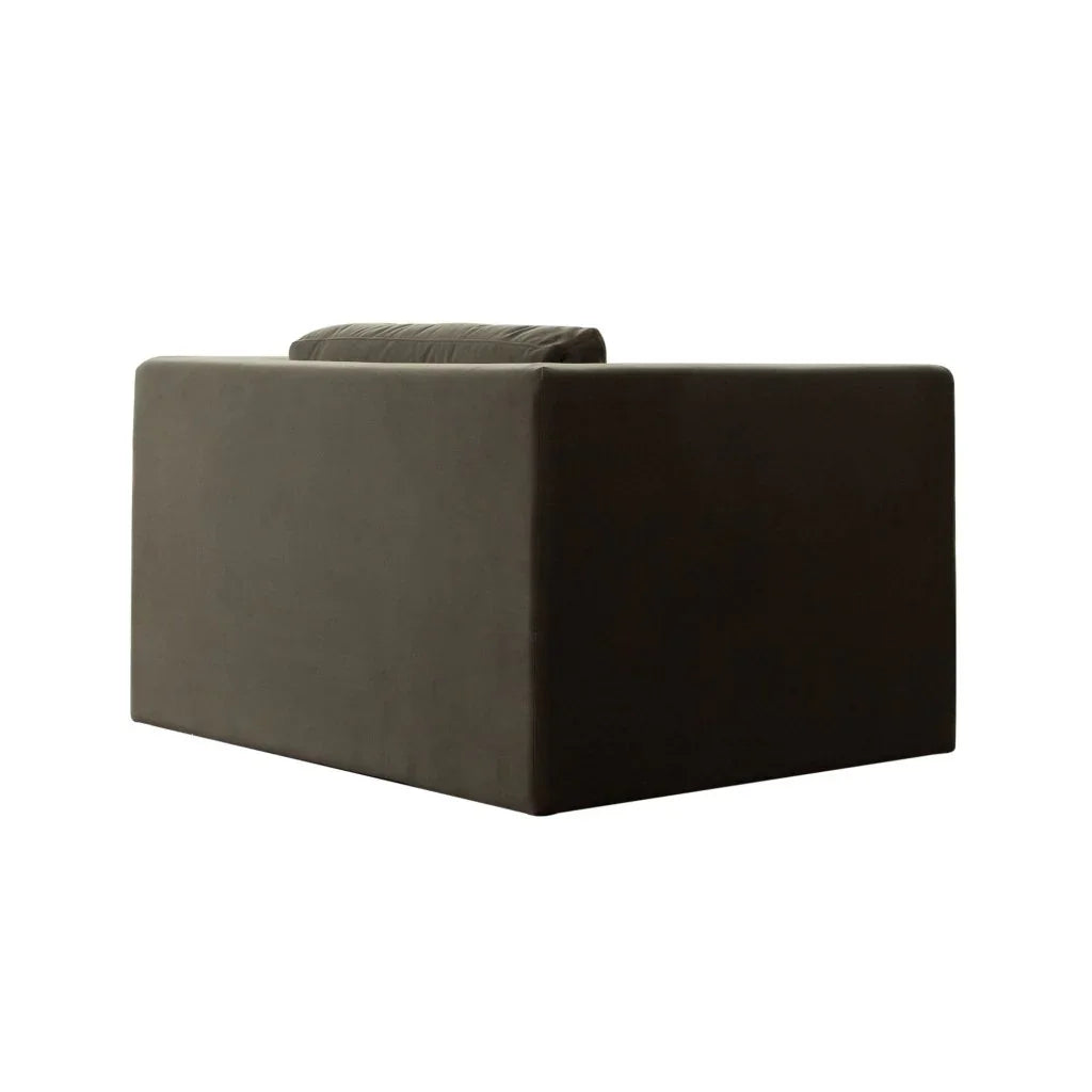 Rift Performance Velvet Arm Chair by Diamond Sofa at Eve Furniture