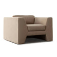 Rift Performance Velvet Arm Chair by Diamond Sofa at Eve Furniture