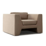 Rift Performance Velvet Arm Chair by Diamond Sofa at Eve Furniture