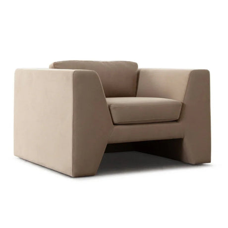 Rift Performance Velvet Arm Chair by Diamond Sofa at Eve Furniture