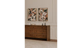 Riley 7 Drawer Dresser Oak by Moe's Home at Eve Furniture