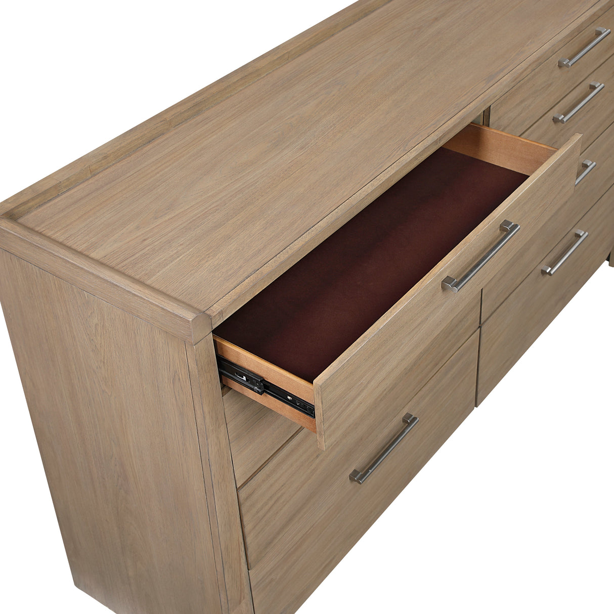 Riley Light Brown Dresser by Homelegance at Eve Furniture
