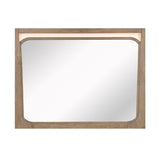 Riley Light Brown Mirror by Homelegance at Eve Furniture