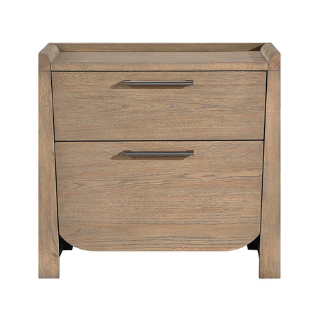 Riley Light Brown Nightstand by Homelegance at Eve Furniture