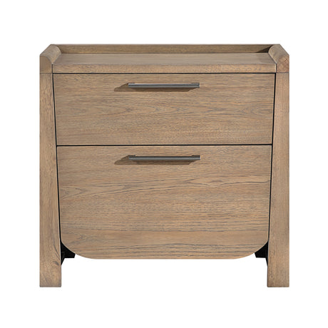 Riley Light Brown Upholstered Bedroom Set by Homelegance at Eve Furniture