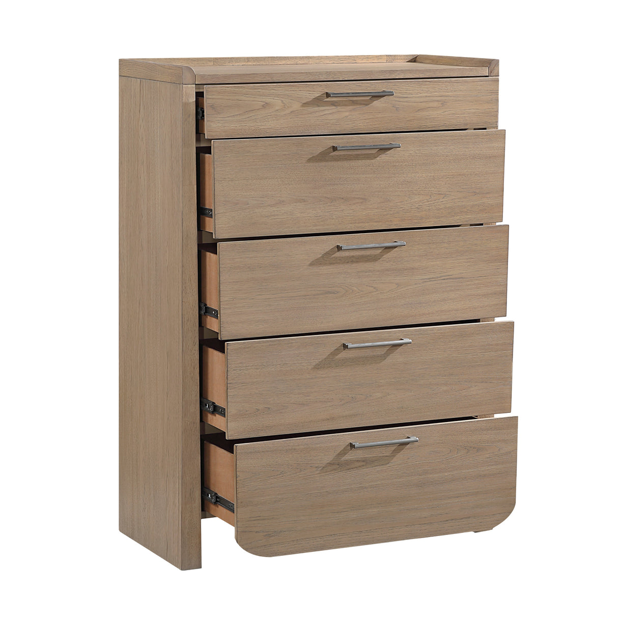 Riley Light Brown Upholstered Bedroom Set by Homelegance at Eve Furniture