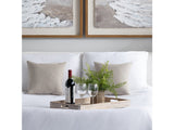 Riley Natural Rectangular Tray With Aztec Design by Crestview at Eve Furniture