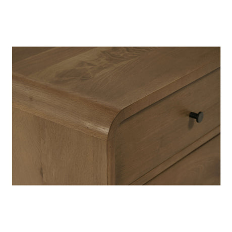 Riley Oak Nightstand by MOES at Eve Furniture