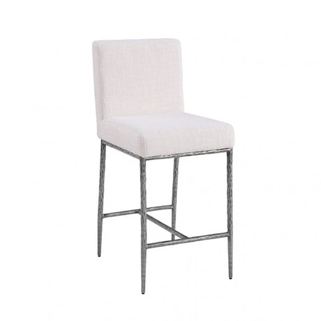 Rilva Gunmetal Counter Stool by Furniture of America at Eve Furniture