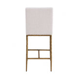 Rilva Matte Gold Counter Height Stool by Furniture of America at Eve Furniture