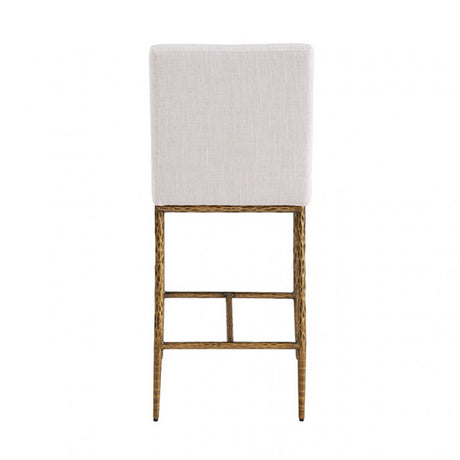 Rilva Matte Gold Counter Height Stool by Furniture of America at Eve Furniture