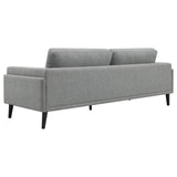 Rilynn 2-piece Upholstered Track Arm Sofa Set Grey by Coaster at Eve Furniture
