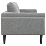 Rilynn 2-piece Upholstered Track Arm Sofa Set Grey by Coaster at Eve Furniture