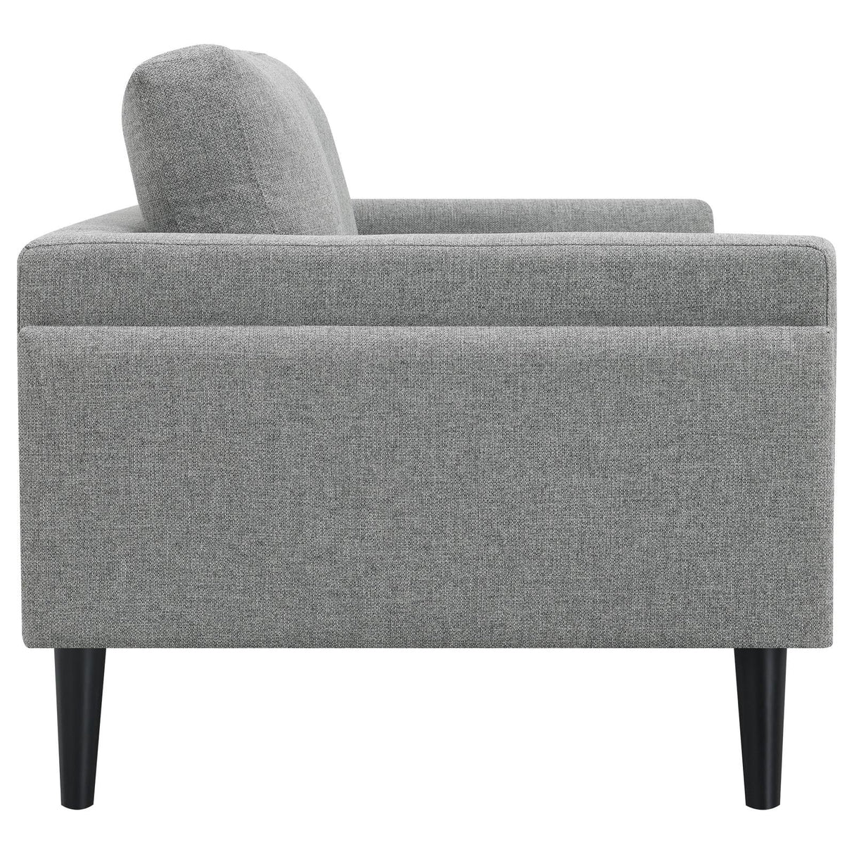 Rilynn 2-piece Upholstered Track Arms Sofa Set Grey