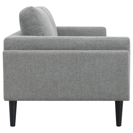 Rilynn 3-piece Upholstered Track Arm Sofa Set Grey by Coaster at Eve Furniture