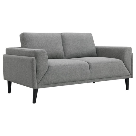 Rilynn 3-piece Upholstered Track Arm Sofa Set Grey by Coaster at Eve Furniture