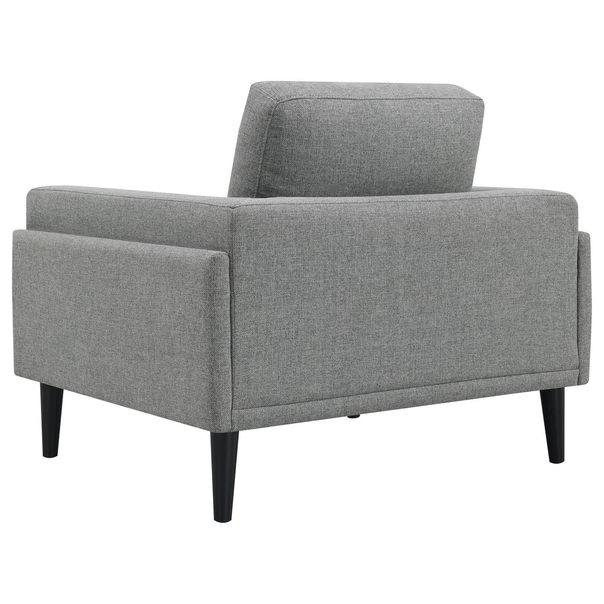 Rilynn Gray Upholstered Track Arms Living Room Set by Coaster at Eve Furniture