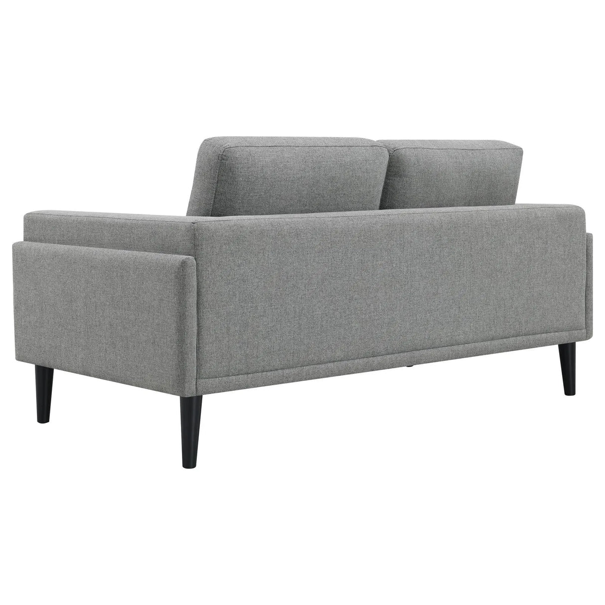 Rilynn Gray Upholstered Track Arms Living Room Set by Coaster at Eve Furniture