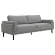 Rilynn Upholstered Track Arm Sofa Grey by Coaster at Eve Furniture