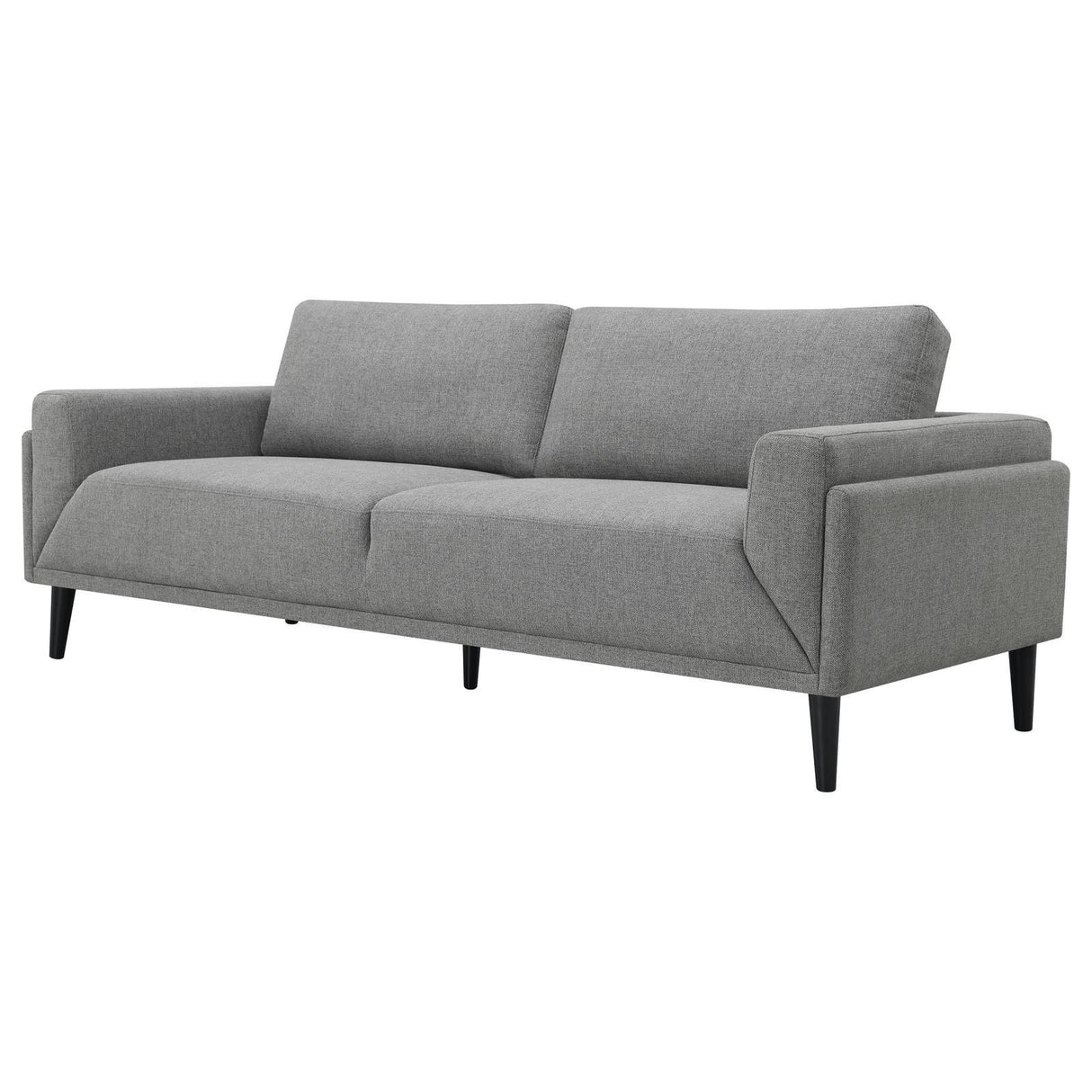 Rilynn Upholstered Track Arm Sofa Grey by Coaster at Eve Furniture