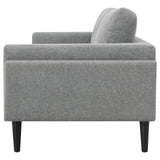 Rilynn Upholstered Track Arm Sofa Grey by Coaster at Eve Furniture