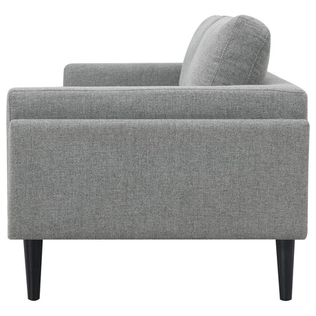 Rilynn Upholstered Track Arm Sofa Grey by Coaster at Eve Furniture
