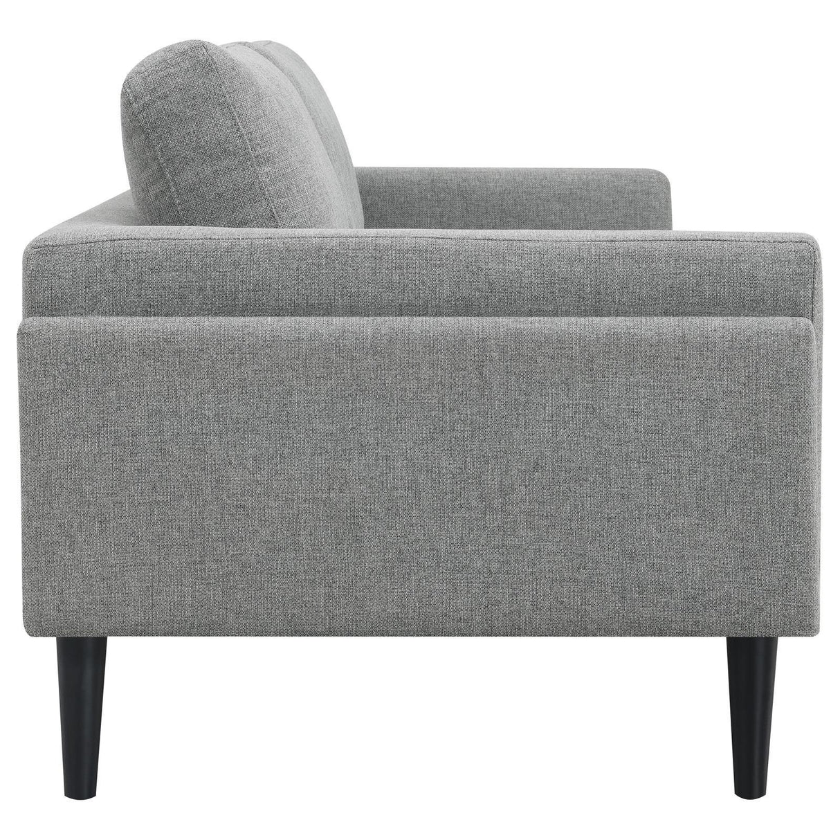 Rilynn Upholstered Track Arm Sofa Grey by Coaster at Eve Furniture