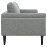 Rilynn Upholstered Track Arm Sofa Grey by Coaster at Eve Furniture
