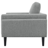 Rilynn Upholstered Track Arms Chair Grey by Coaster at Eve Furniture
