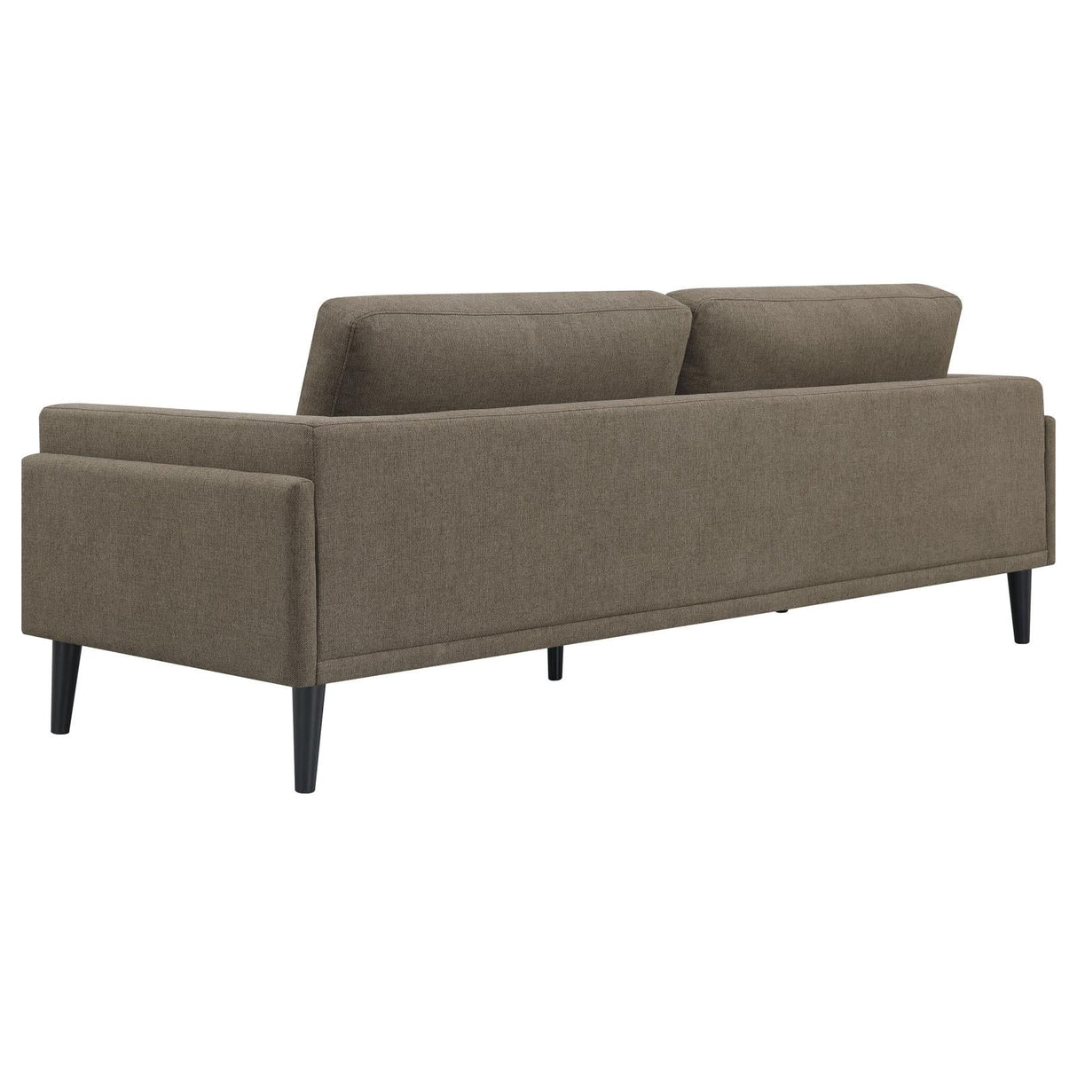 Rilynn Upholstered Track Arms Sofa Brown