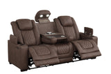 Rima Brown 3-Piece Power Reclining Living Room Set by New Era Innovations at Eve Furniture