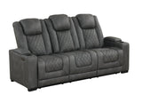 Rima Dark Grey 3-Piece Power Reclining Living Room Set [Special Price] by New Era Innovations at Eve Furniture