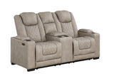 Rima Light Grey 3-Piece Power Reclining Living Room Set by New Era Innovations at Eve Furniture