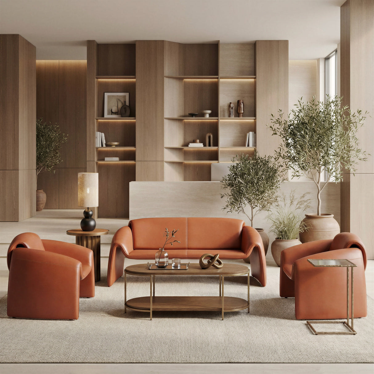 Ringen Bronze Side Table by Zuomod at Eve Furniture