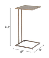 Ringen Bronze Side Table by Zuomod at Eve Furniture