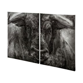 Ringo by Mercana Studio a Hand Embellished Textured Canvas by Mercana at Eve Furniture