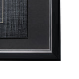 Ringo by Mercana Studio a Hand Embellished Textured Framed Art Print Matted under Glass by Mercana at Eve Furniture