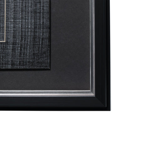 Ringo by Mercana Studio a Hand Embellished Textured Framed Art Print Matted under Glass by Mercana at Eve Furniture