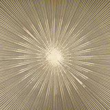 Rini Gold Metal and White Marble Accent Table by Mercana at Eve Furniture