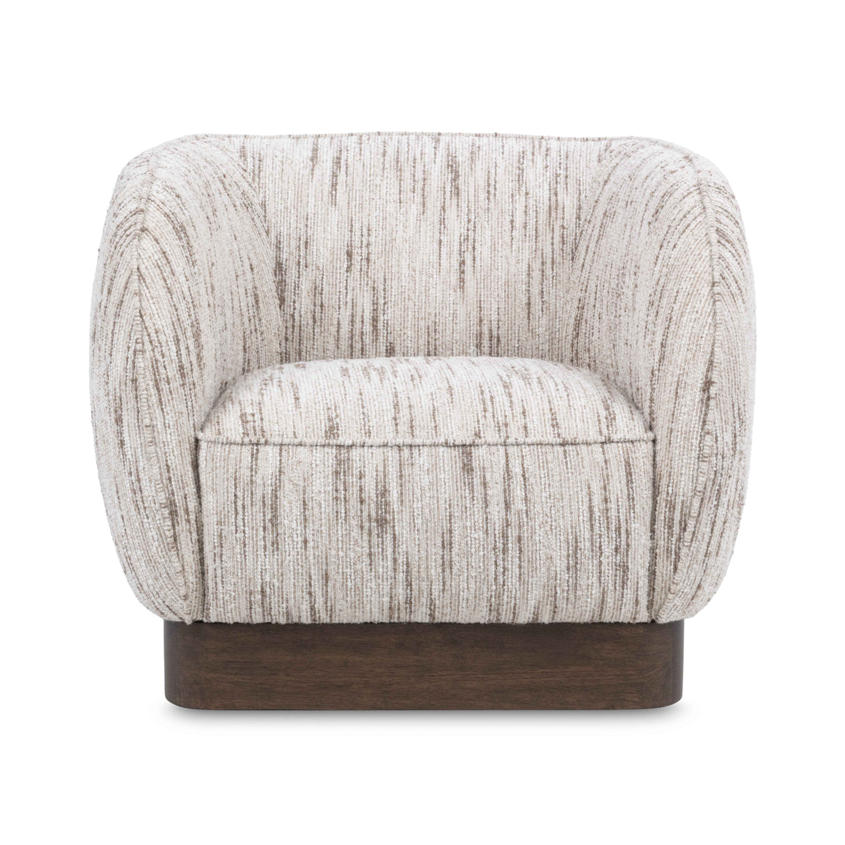 Rinner Cocoa Cream Swivel Chair by Classic Home at Eve Furniture