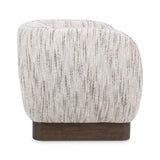 Rinner Cocoa Cream Swivel Chair by Classic Home at Eve Furniture