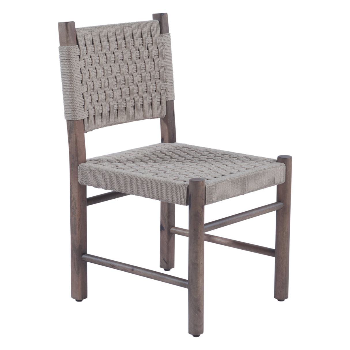 Rio 18" Dining Chair with Rope Seat and Back