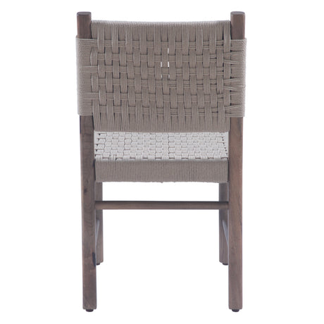 Rio 18" Dining Chair with Rope Seat and Back by Home Trends & Design at Eve Furniture