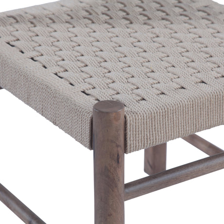 Rio 18" Dining Chair with Rope Seat and Back by Home Trends & Design at Eve Furniture