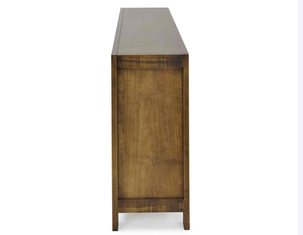 Rio 4-Door Accent Cabinet, Mocha