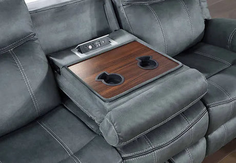 Rio Grande Grey Reclining Living Room Set by New Era Innovations at Eve Furniture