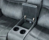 Rio Grande Grey Reclining Living Room Set by New Era Innovations at Eve Furniture